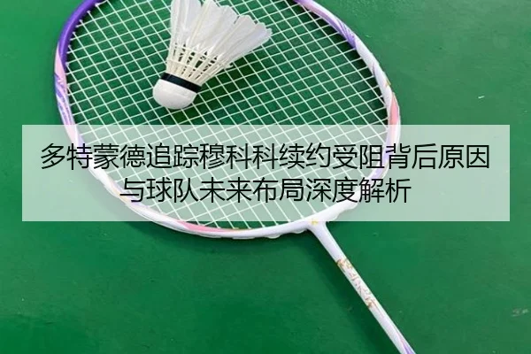 多特蒙德追踪穆科科续约受阻背后原因与球队未来布局深度解析